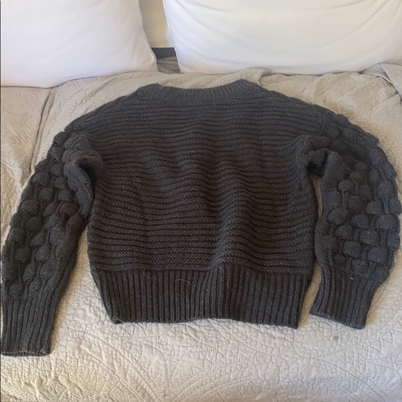 Grey knit sweater - Picture 2 of 2